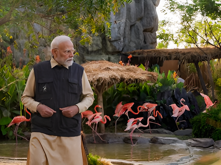 Wildlife center visit PM Modi