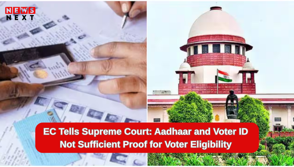 Aadhaar voter eligibility