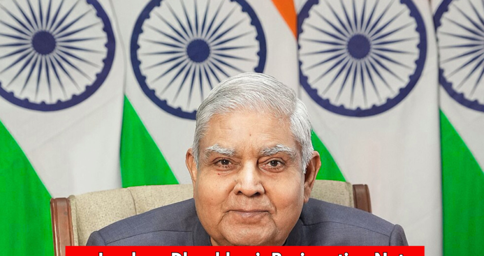 Vice-President Resignation