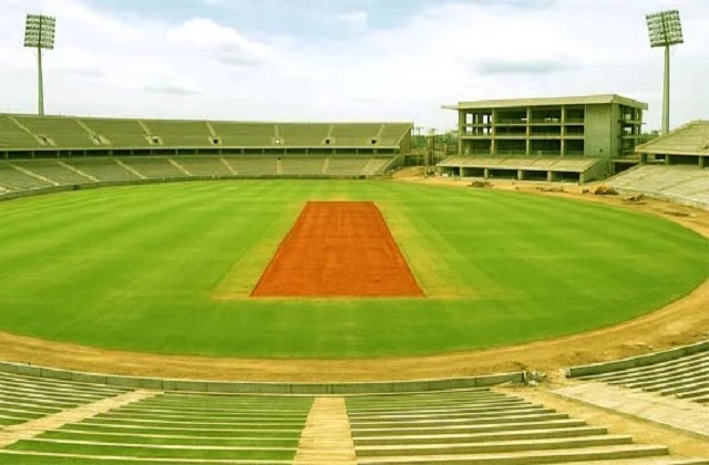 राजगीर मॉल्टी-स्टेटेड क्रिकेट स्टेडियम की औपचारिक शुरुआत